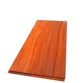 The Hardwood Edge Padauk Hardwood Planks - 2-Pack Padauk Unfinished Wood Blanks - 1/8’’ (3mm) 100% Pure Hardwood - Laser Engraving Blanks - Exotic Wood for Woodworking, Crafts, and Gifts