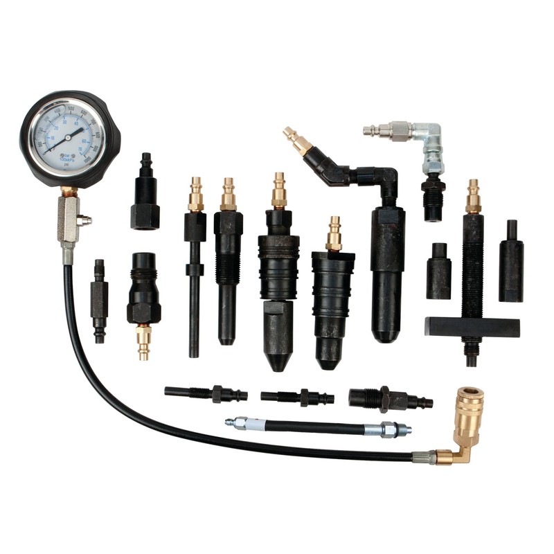 Performance Tool W89735 Diesel Compression Tester Kit for Large Cars,
