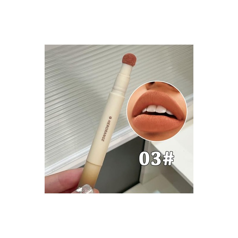 Juego de 5 Labiales Líquidos Mate Aterciopelado Coreano, Resistente al