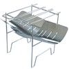 Elmo #3305 Solo Camping Equipment, Stainless Steel Bonfire Stand for