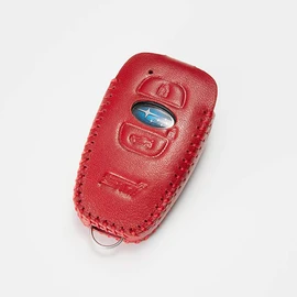 SUBARU【スバル純正】STI 【Access Key Cover (Lamb Leather/Red)】Item Number: STSG20100140