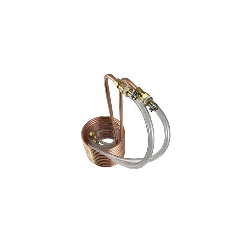 25ft Copper Immersion Wort Chiller