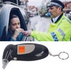 Alcohol Tester Professional LED Digital Keychain Breath Alcohol Detector Audible
