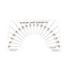 Baseline 12-1076 Large Joint Arthrodial Protractor Goniometer, Cervical Rotation