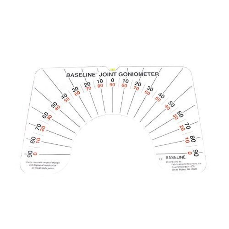 Baseline 12-1076 Large Joint Arthrodial Protractor Goniometer, Cervical Rotation