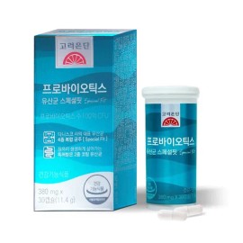 Goryeo Eundan Korea Eundan Probiotics Lactobacillus Special Fit 30 Capsules 1 pc. 10 billion Lactobacillus Gut Health D / 고려은단 프로바이오틱스 유산균 스페셜핏 30캡슐 1개 100억 유산균 장건강 D