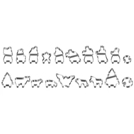 Tescoma Gingerbread Christmas Nativity Scene, Set of Cookie Cutters Delicia, Assorted, 36.2 x 4.7 x 35.5 cm