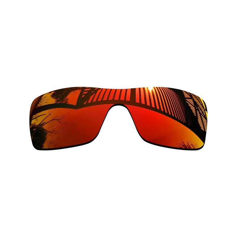 MYCOURAG 4 Pieces Replacement Lenses for Oakley Batwolf OO9101 Sunglasses
