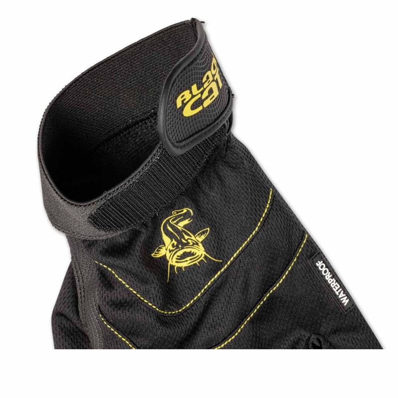 Black Cat Catfish Gloves for Landing Catfish Waterproof Glove