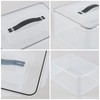 Eagrye 15 L Rectangular Plastic Clear Airtight Food Storage Containers