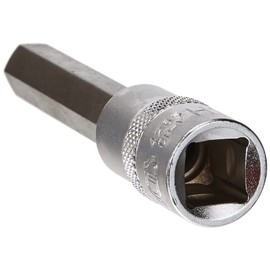BGS 4265 | Bit Socket | length 100 mm | 12.5 mm (1/2") Drive | internal Hexagon 12 mm