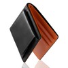 DOOMUS Men's Bi-Fold Japanese Tochigi Leather Bi-fold Wallet for Men,