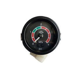Oil Pressure Gauge, Universal Oil Pressure Indicator Tractor Replace Meter for Measuring Auto Oil Pressure, 12V (0-1.0Mpa)