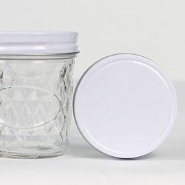 megusta® 12 Replacement Lids for Megusta! Preserving Jars 300 ml Diameter 90 mm Aluminium Rustproof