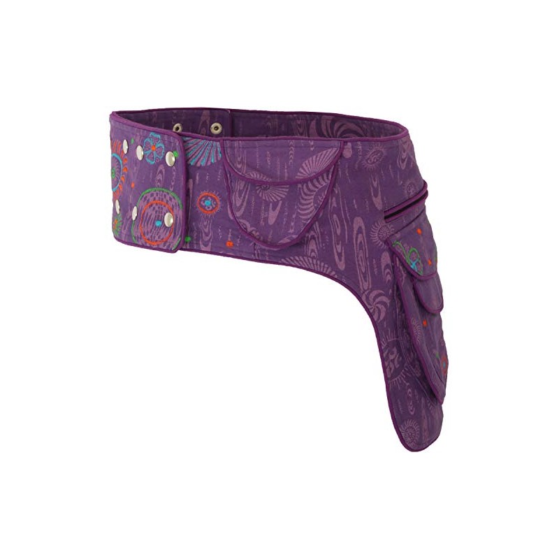 PUREWONDER Belt Bag with Press Studs Waist Bag No. 20,