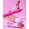 Labial Líquido Beauty Creations Acabado Brillante Color Rosa Plateado