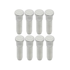 Nakkaa Wheel Stud Compatible with Ram 2500 3500 2012-2019, 8PCS Front or Rear Wheel Stud Replace 6509866AA