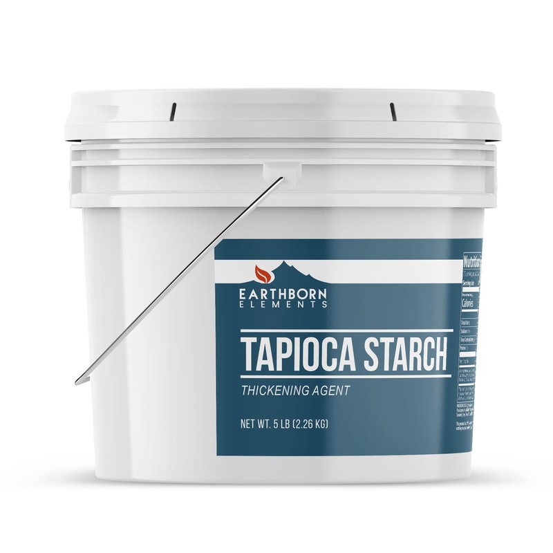 Earthborn Elements Tapioca Starch (1 Gallon), Thickener For Soups, Stews,