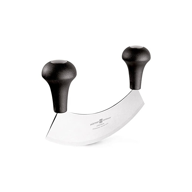 Wusthof Mincing Knife 23cm Black