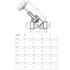 DVGW Angled Seat Sleeve Shut-off Valves - Free Flow Valves