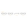 Generisch Dilem Original Glasses 1BC25 with Interchangeable Temple ZM125 -