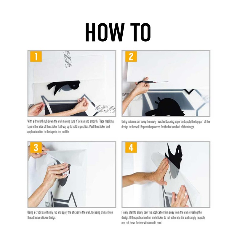 Africa Map Wall Decal M198