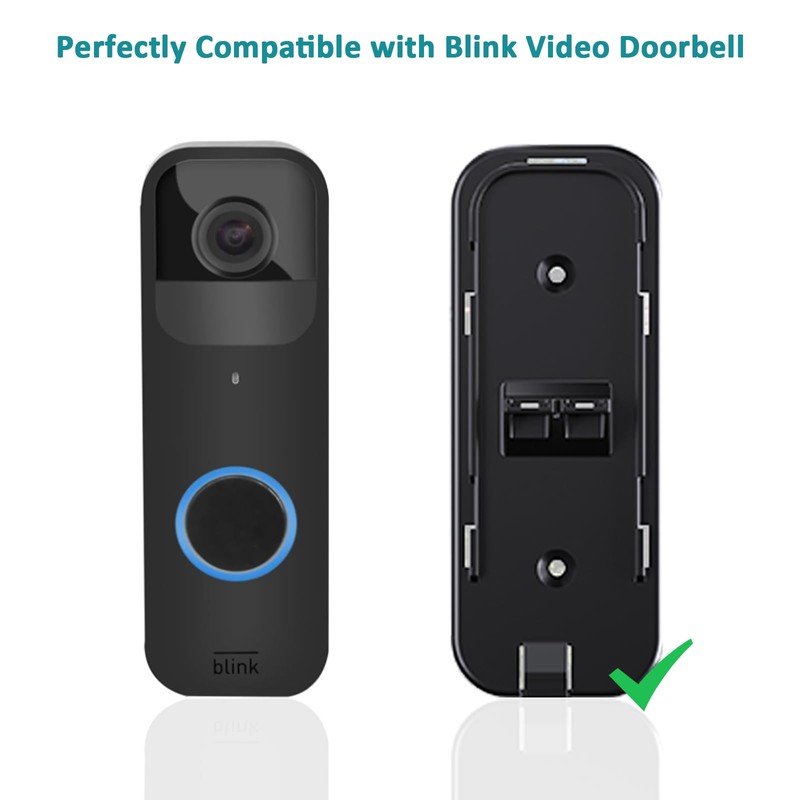 VUEBEE Solar Panel for Blink Video Doorbell, 2W USB-C Solar