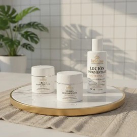 Tratamiento Desmanchador Quita Mancha Trio Paño Acne Melasma