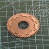 ADORLY HD Steel 57T Spur Gear with Pads, 0.8Mod,for Arrma