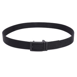 WOLF TACTICAL Ratchet EDC Belt – 1.5” Tactical Gun Belt for Concealed Carry CCW Infinitely Adjustable Nylon Gun Belt (Black, Small)