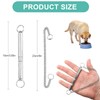 AHEJIOO Dog Whistle Rütter Recall - Metal Whistle with Necklace