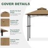 JANCANOPY Gazebo Replacement Cover for Grill Gazebo Model L-GZ238PST-11, (Beige)