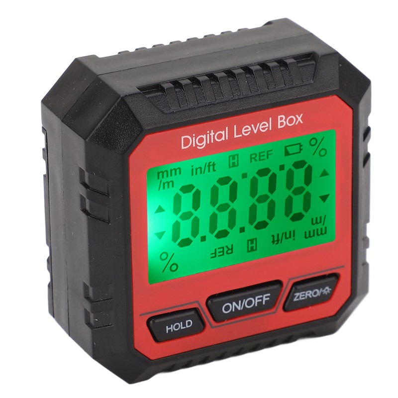 Digital Level Box Magnetic Angle Finder Protractor Inclinometer for Carpentry
