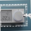 COHEALI 1 Set Thermostat Lock Box with Keyed Design Transparent