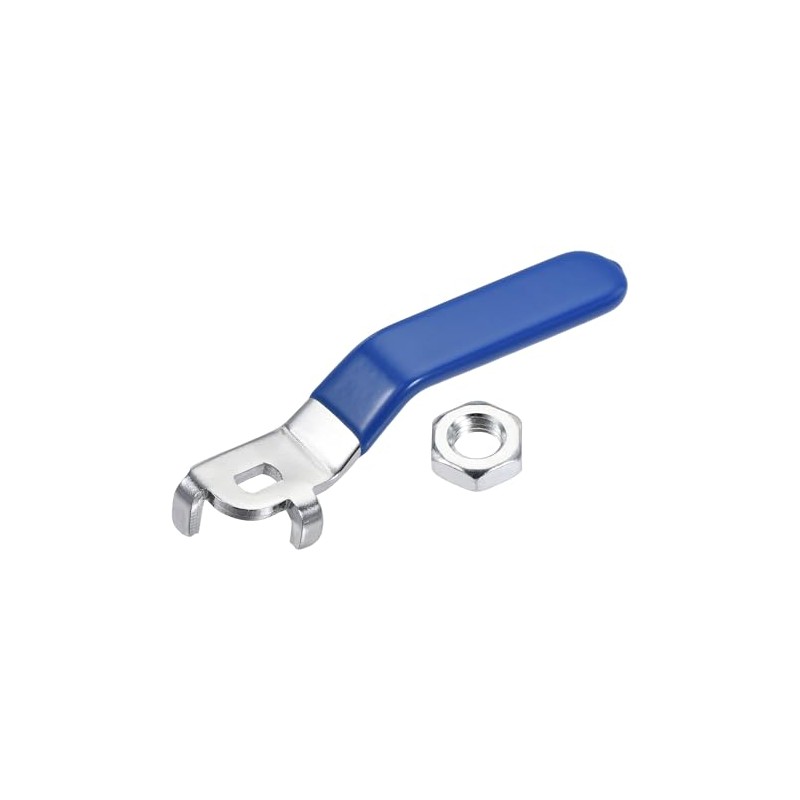 YOKIVE Lever Handle with Iron Chrome Plated Replacement Quarter Turn