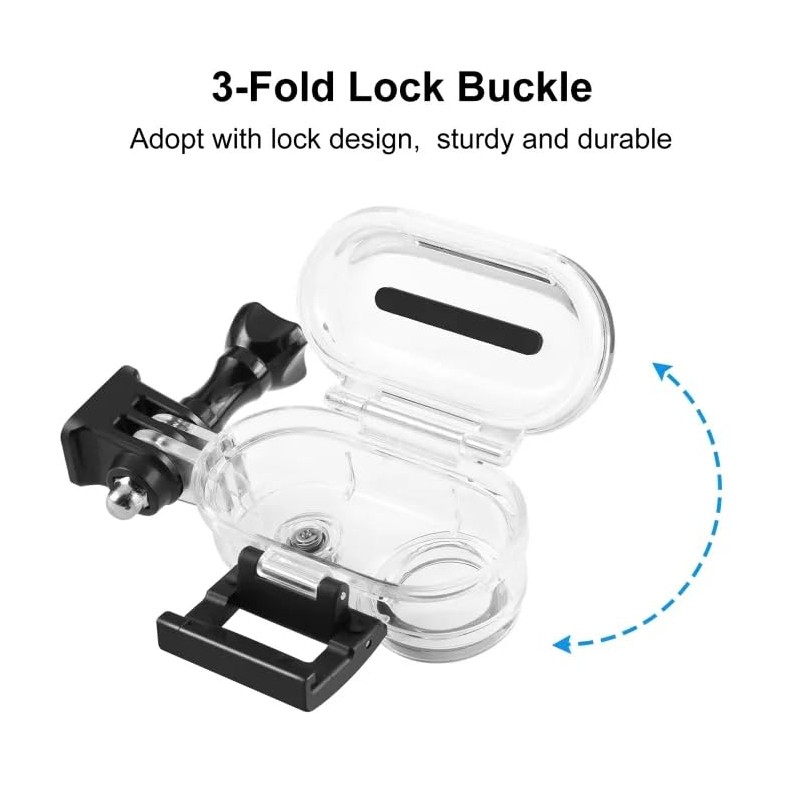 REFLEX CAMERA Waterproof Protective Housing for Insta360 GO3 Action Camera