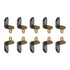 DTGN 20pcs 6mm x 10mm (DxL) L Shelf Support Pegs