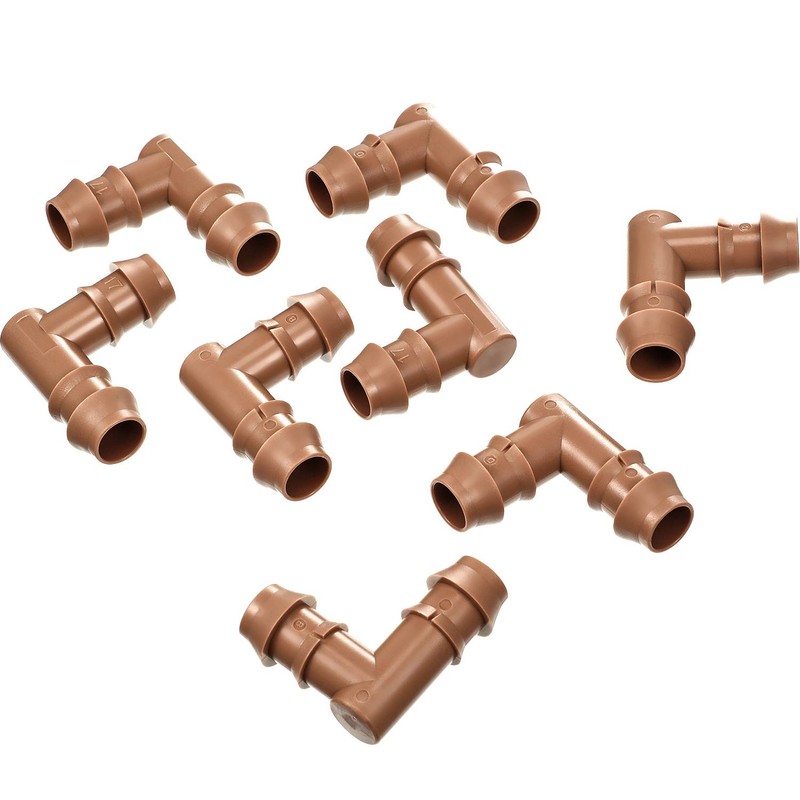 20 Packs 1/2 Inch Barbed Connector Plastics Drip Irrigation Barbed