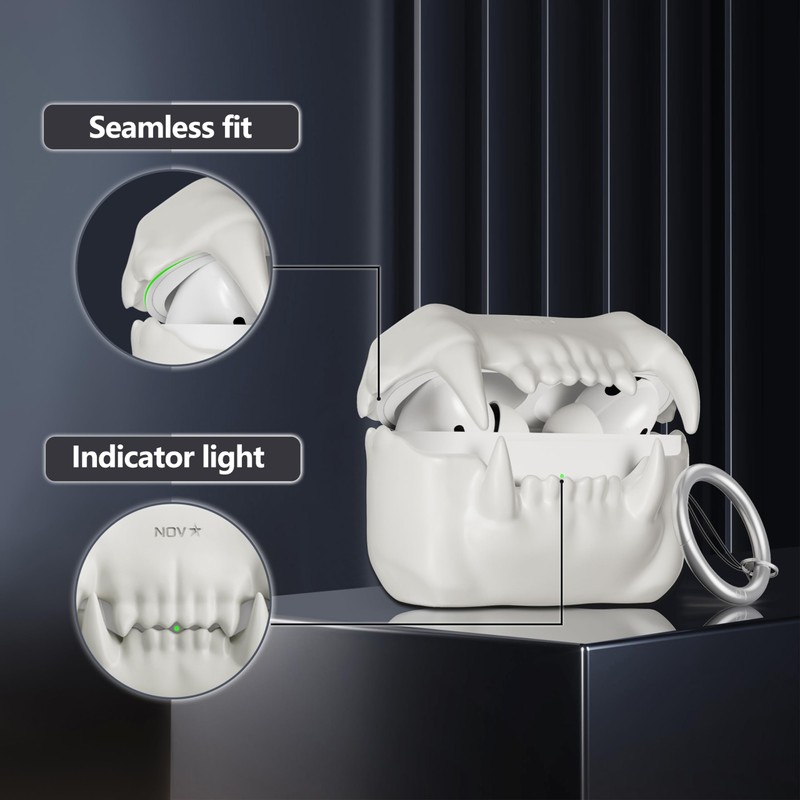 Novastar Compatible with Airpods Pro 2nd Generation Case Cover -