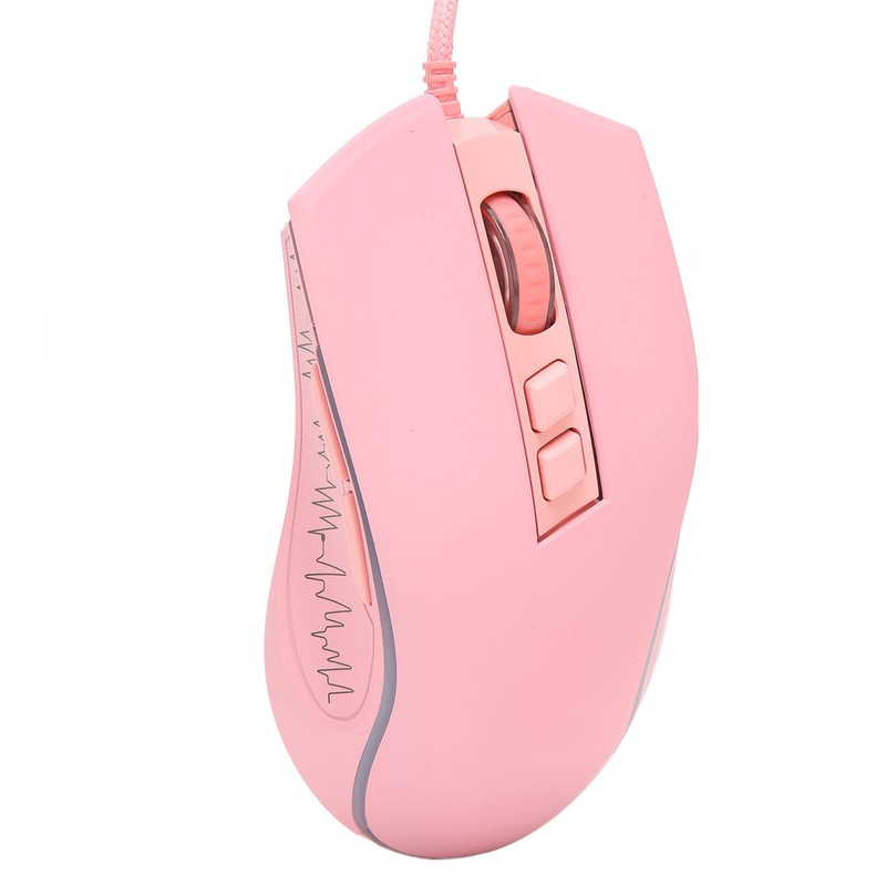 Gaming Mouse USB2.0 4 Adjustable DPI RGB Backlit Ergonomic Design