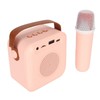 Mini Karaoke Machine Set Portable Bluetooth Speaker with 1 Wireless