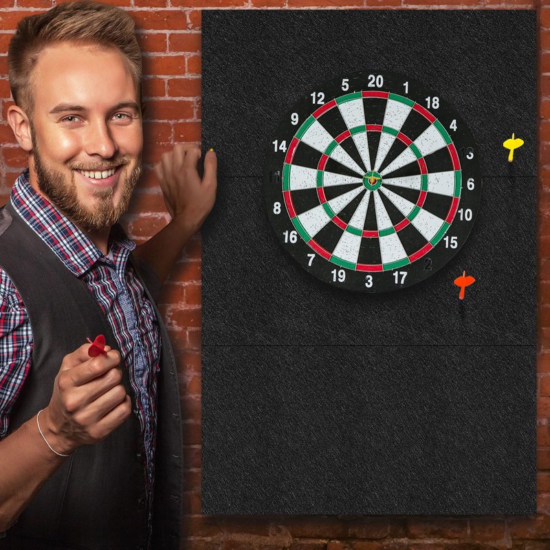 Hahafelt Dart Board Wall Protectors Dart Board Backing Felt Wall