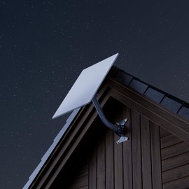 EAZUSE Starlink Gen 3 Mount Starlink Wall Mount, Adjustable Metal Pole Mounting Kit 16" for V3 Standard Dish Heavy Duty Wall Mount & Bracket Star Link Satellite Gen3 Internet Kit