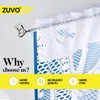 Zuvo Curtain Wire with Hooks and Eyes - Extra Strong