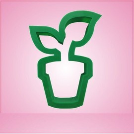 Sprout Cookie Cutter 3-1/2 inches tall, 1-1/2?inches wide