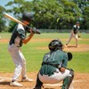 Coopay 20 Pack Practice Baseball 42mm Mini Plastic Hollow Softballs,