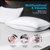 VVZ Cooling Bed Pillows Queen Size Set of 2, Shredded