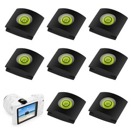 Camera Hot Shoe, Hot Shoe Cover, Camera Spirit Level, 8 Pieces Hot Shoe Level, Camera Hot Shoe Cover Protection, Camera Hot Shoe Cover with Spirit Level, Hot Shoe Cover with Spirit Level