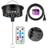 3-15 RPM Disco Ball Motor with Remote, Light Up Rotating