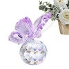 Butterfly Statue,Crystal Butterfly Collection - Handcrafted Butterfly Decor with Crystal